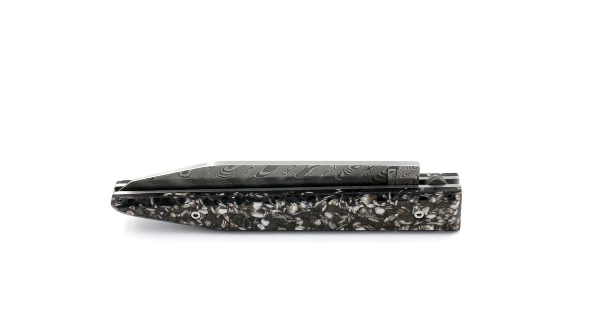 A9B80753-7B0F-45D2-87CA-B829BB3BD6C7_1_105_c Charles Canon Le TERRIL Damastklinge Griff polierte Kohle und Austernschalen