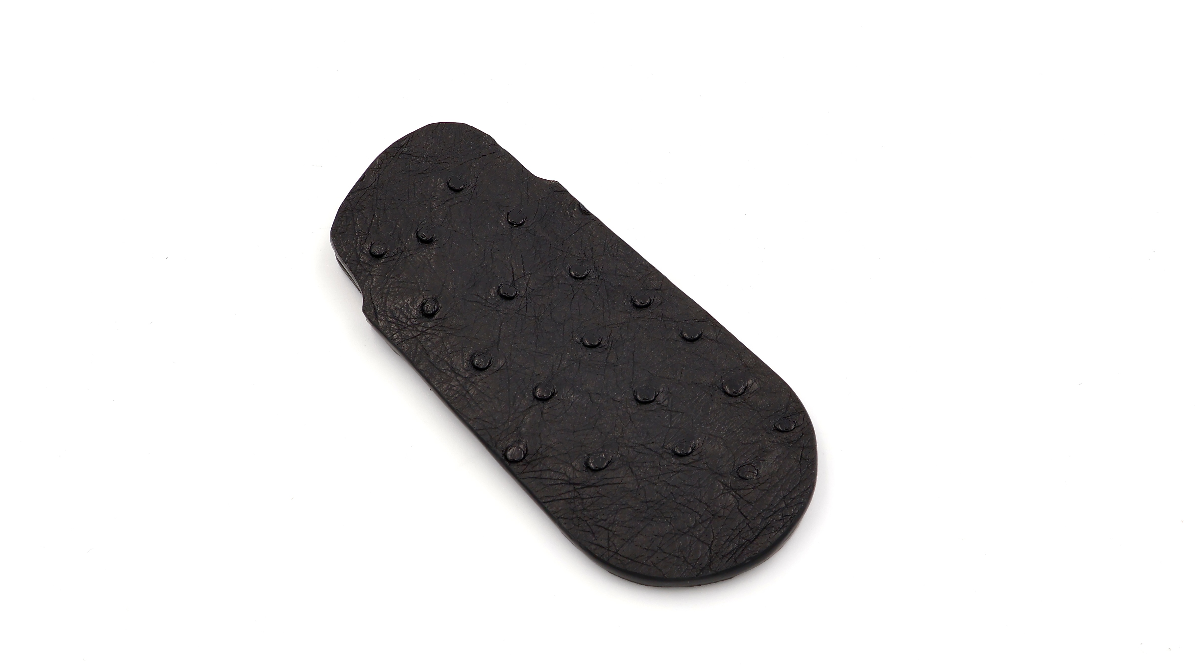 Atelier N°7 Stecketui Straussenleder schwarz 14,5 cm       Atelier N°7 Stecketui Straussenleder schwarz 14,5 cm