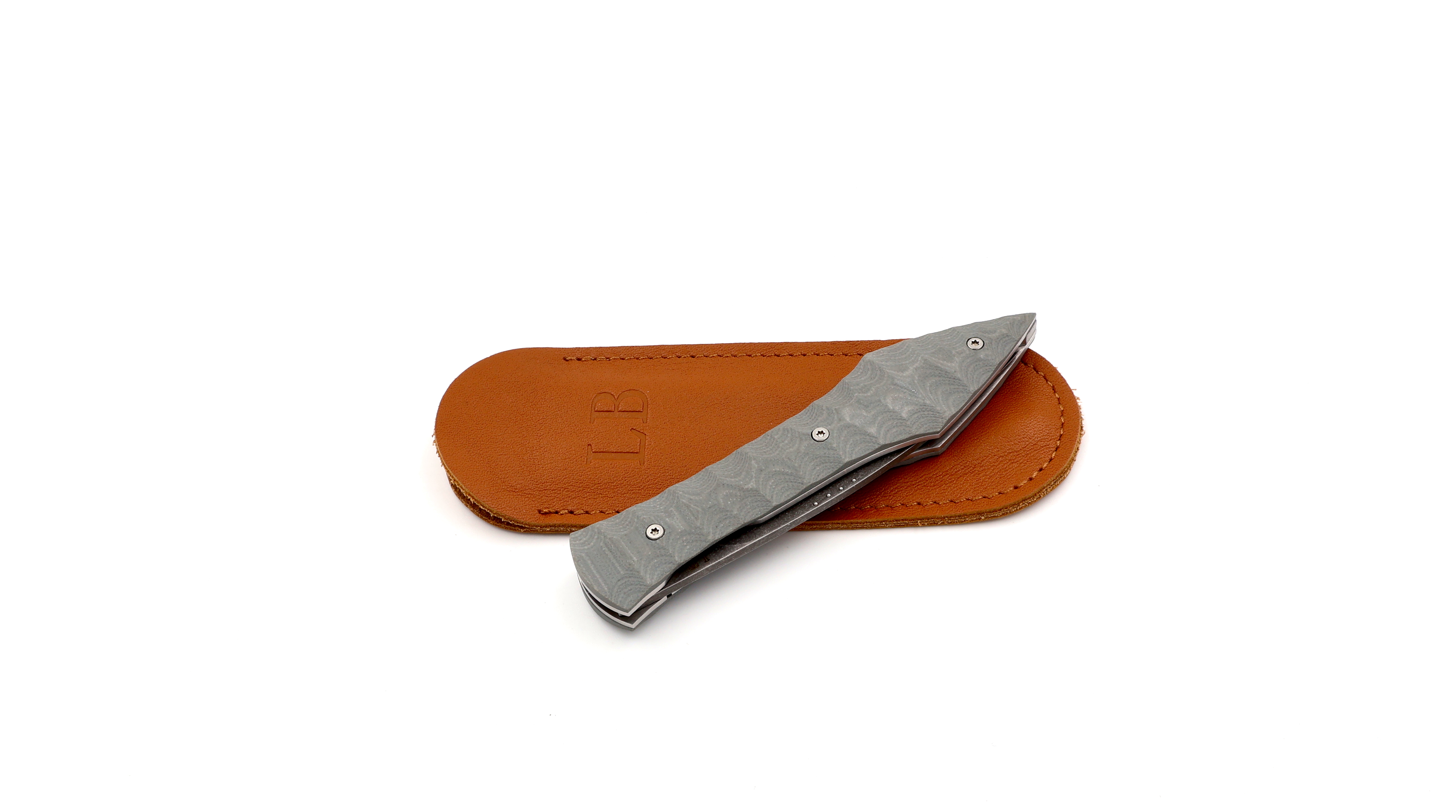 LARAUD Blades  L’Oegopsyde facettiertes G10 grau LARAUD Blades  L’Oegopsyde facettiertes G10 grau