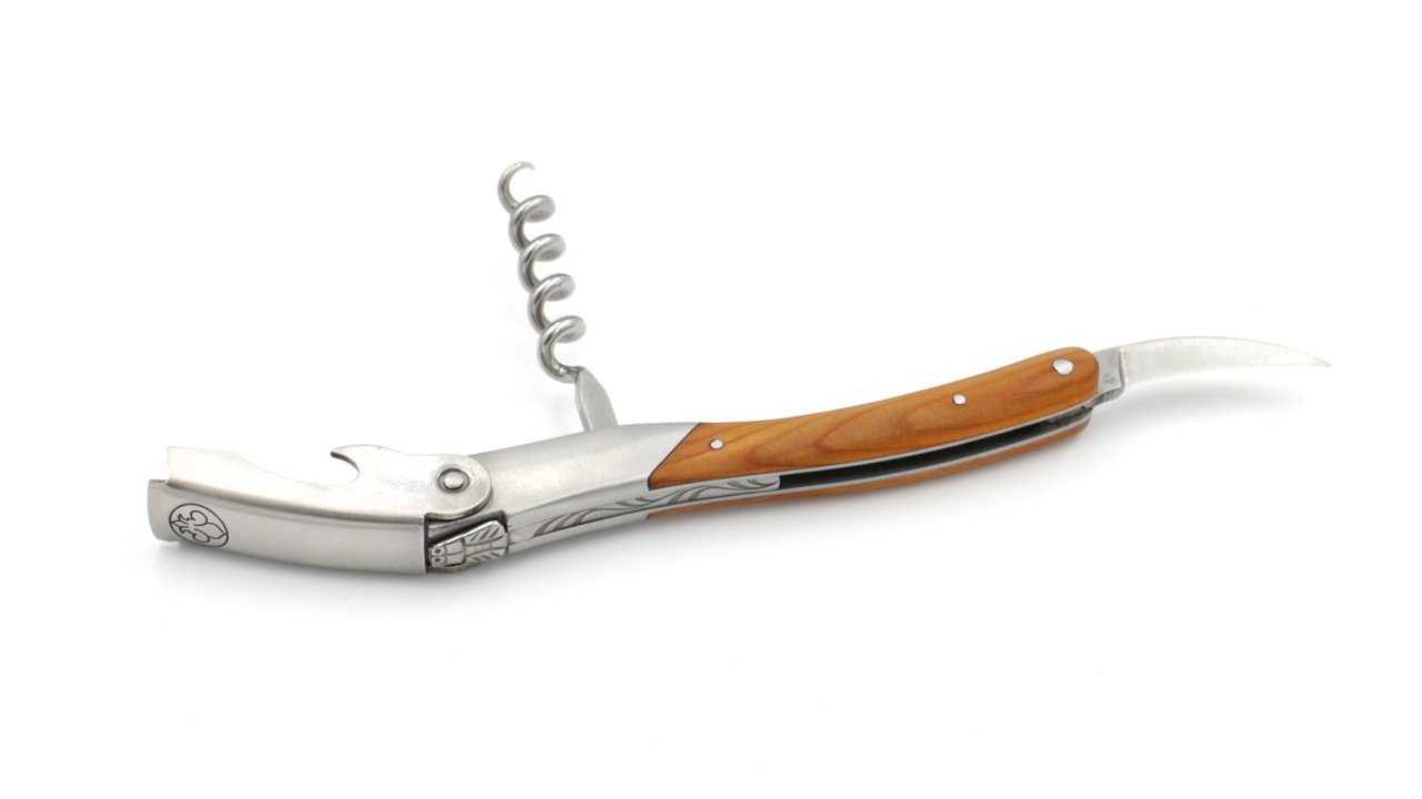 CLVE3031-4 Château Laguiole GRAND CRU Sommeliermesser Versailles Eibe