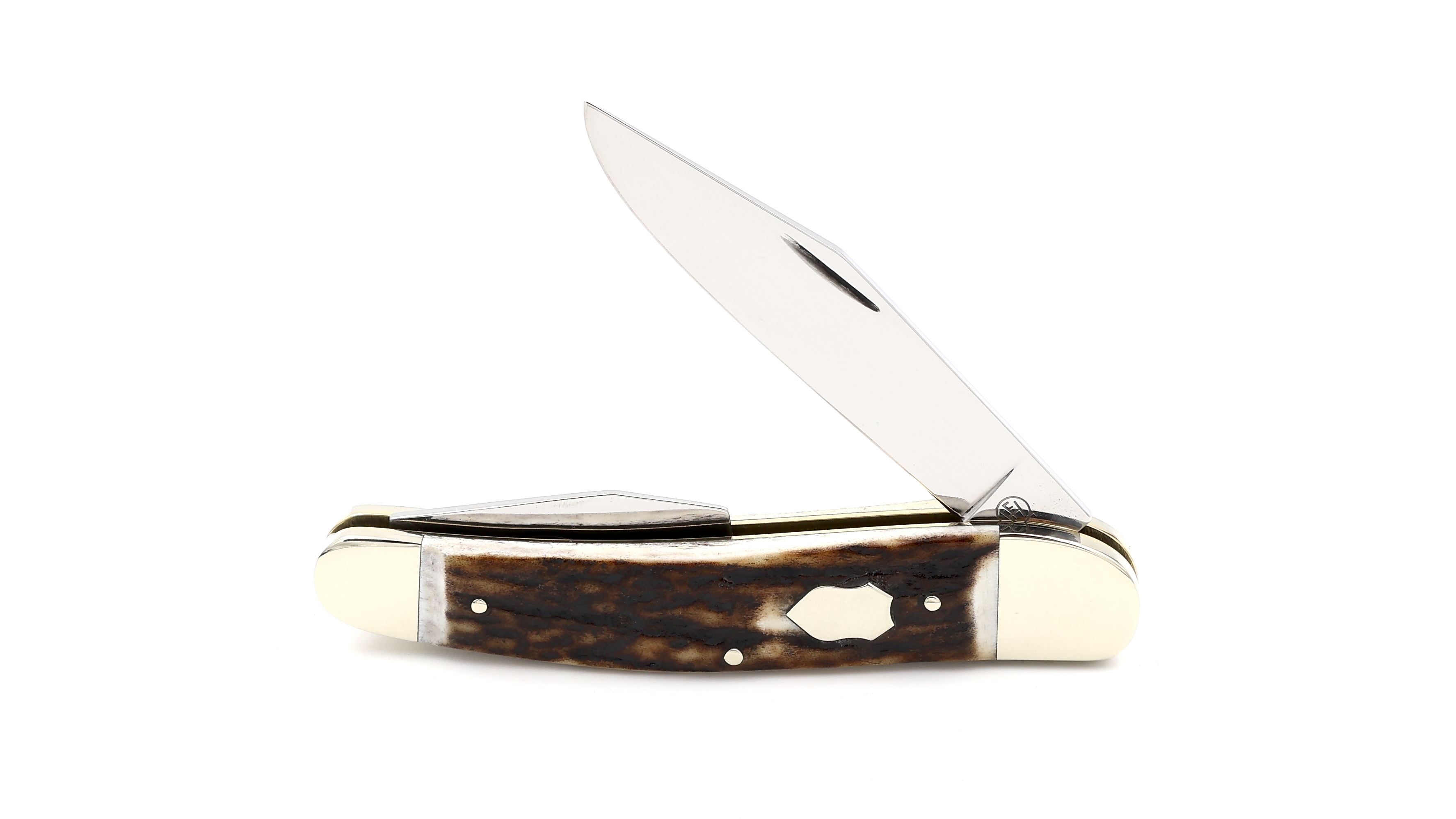 Hartkopf Solingen pocketknife staghorn with bottel opener