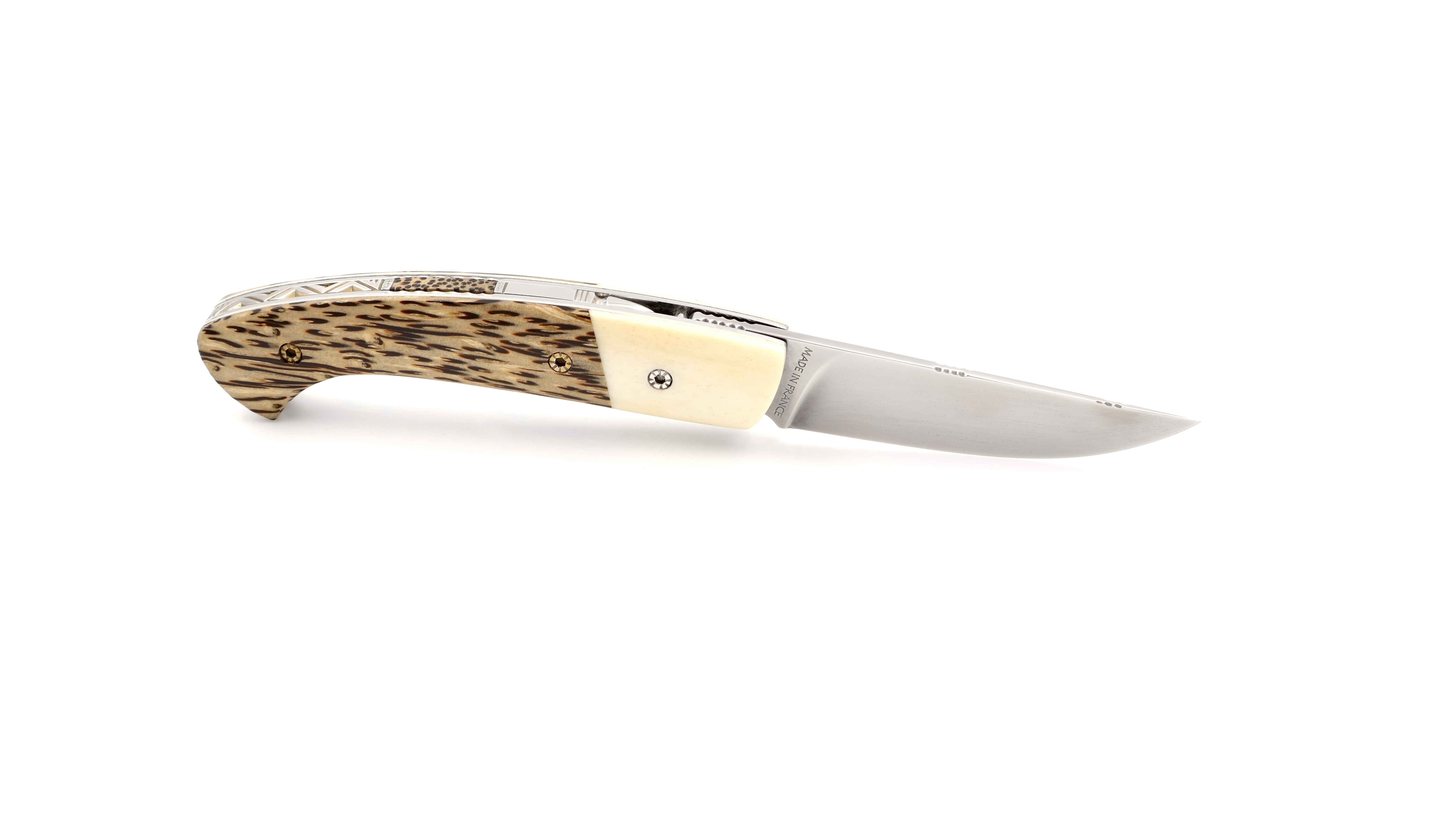 MANU LAPLACE 1515 PETIT  ZULU palmwood and bone 