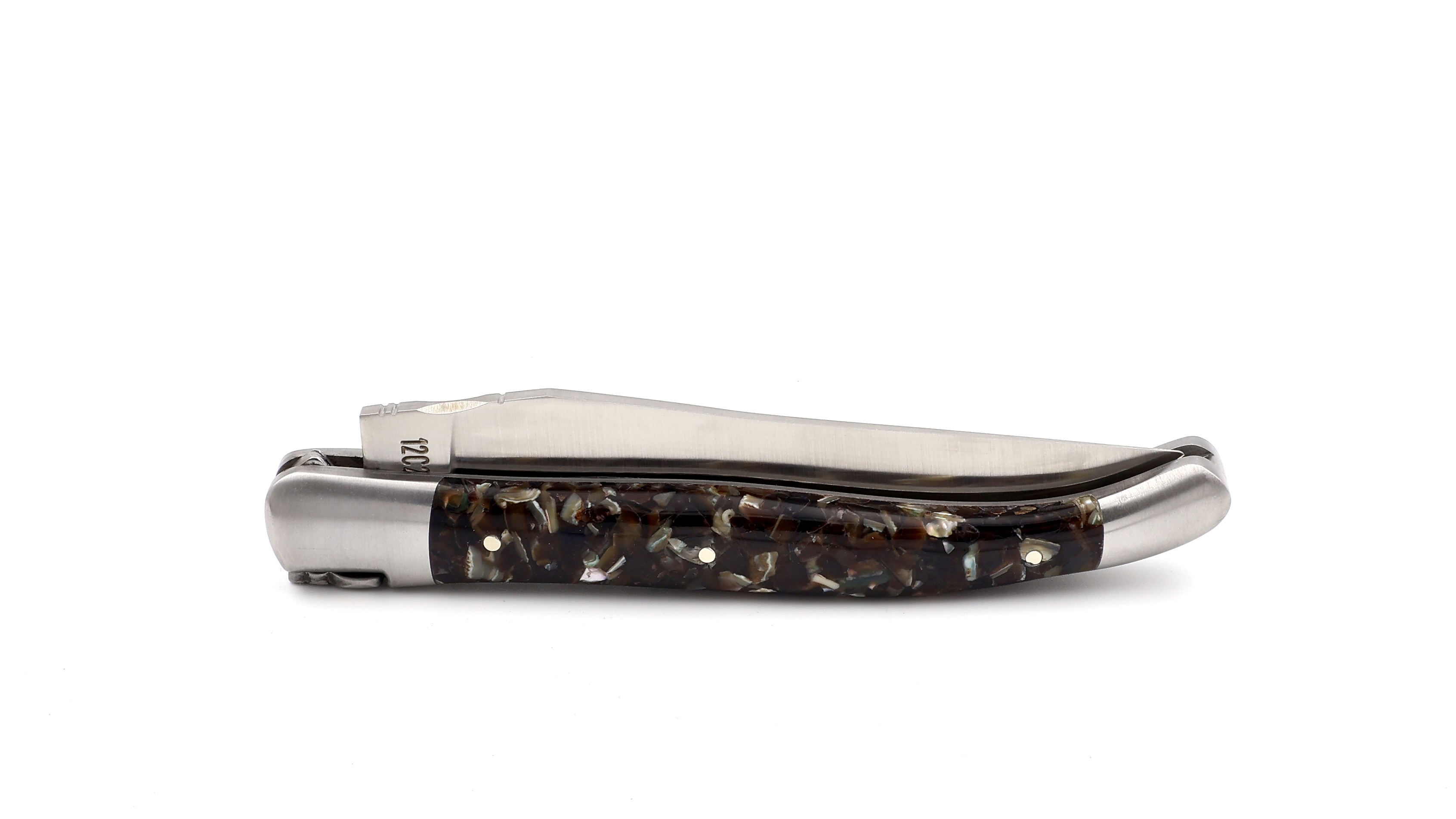 Laguiole en Aubrac abalone & mussel shell 12 cm