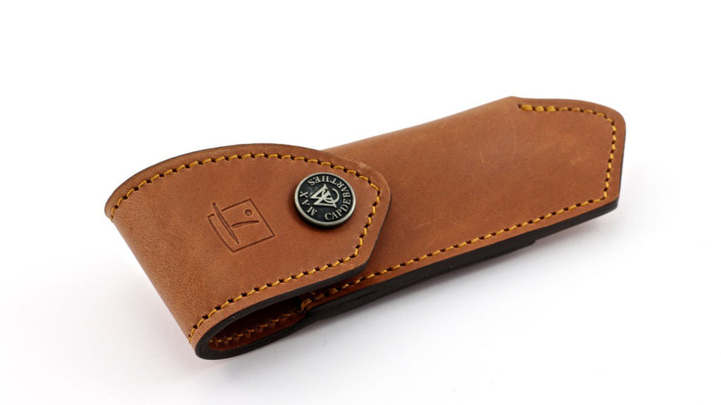 chambriard_etui_guertelholster_compagnon_maya_01 Leder Holster Chambriard Thiers Trappeur