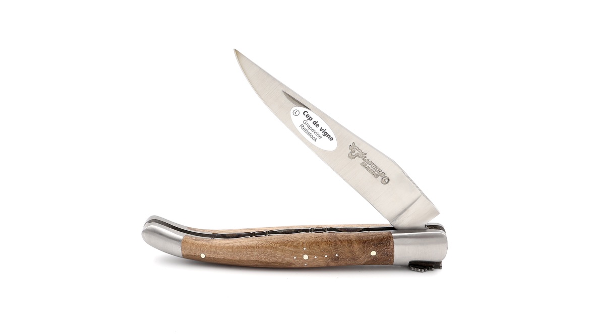 Laguiole en Aubrac grapevine chiseled bee grape 12 cm