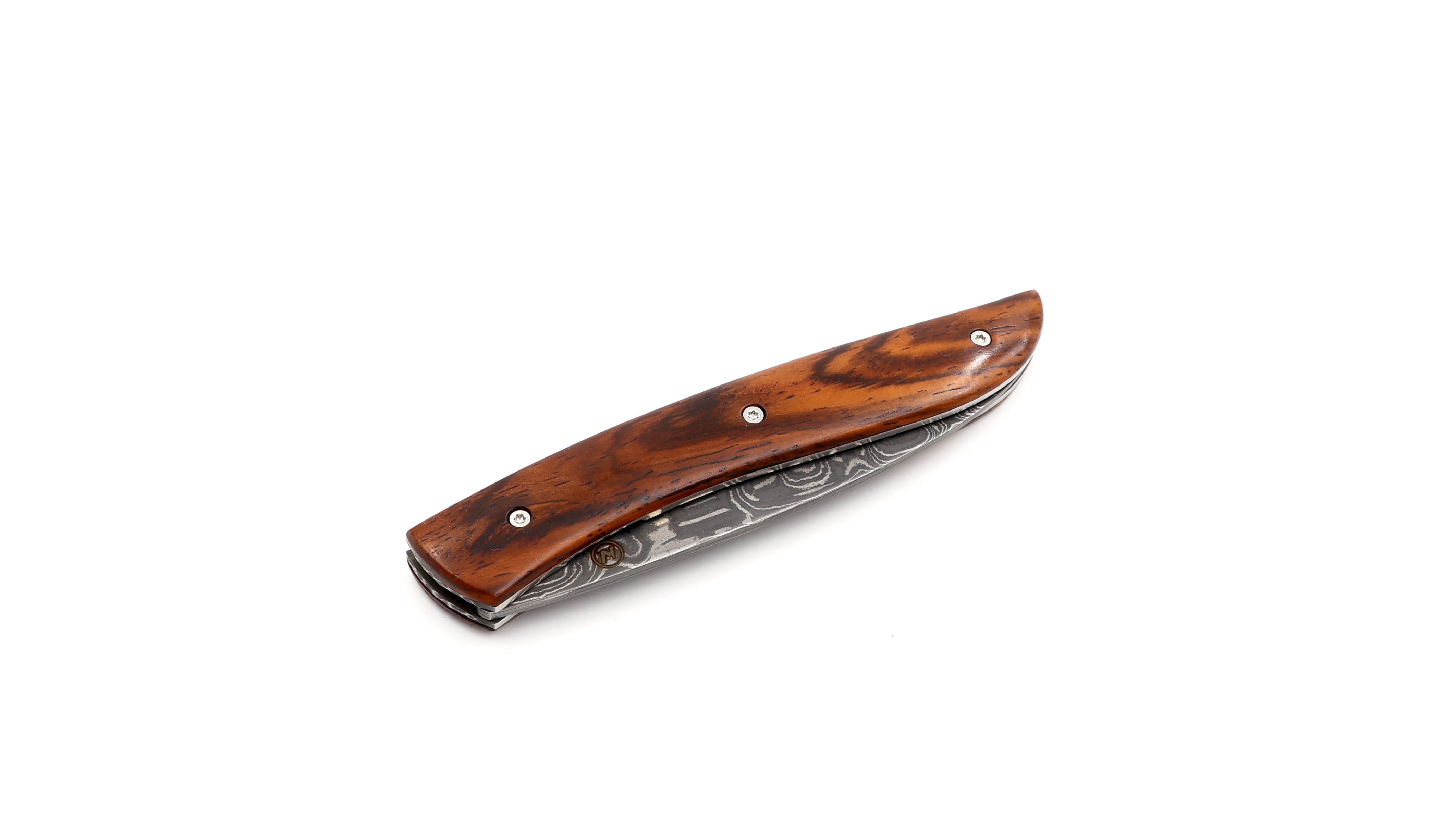 Tim Bernard NÉVÉ Cocobolo Holz Damastklinge  