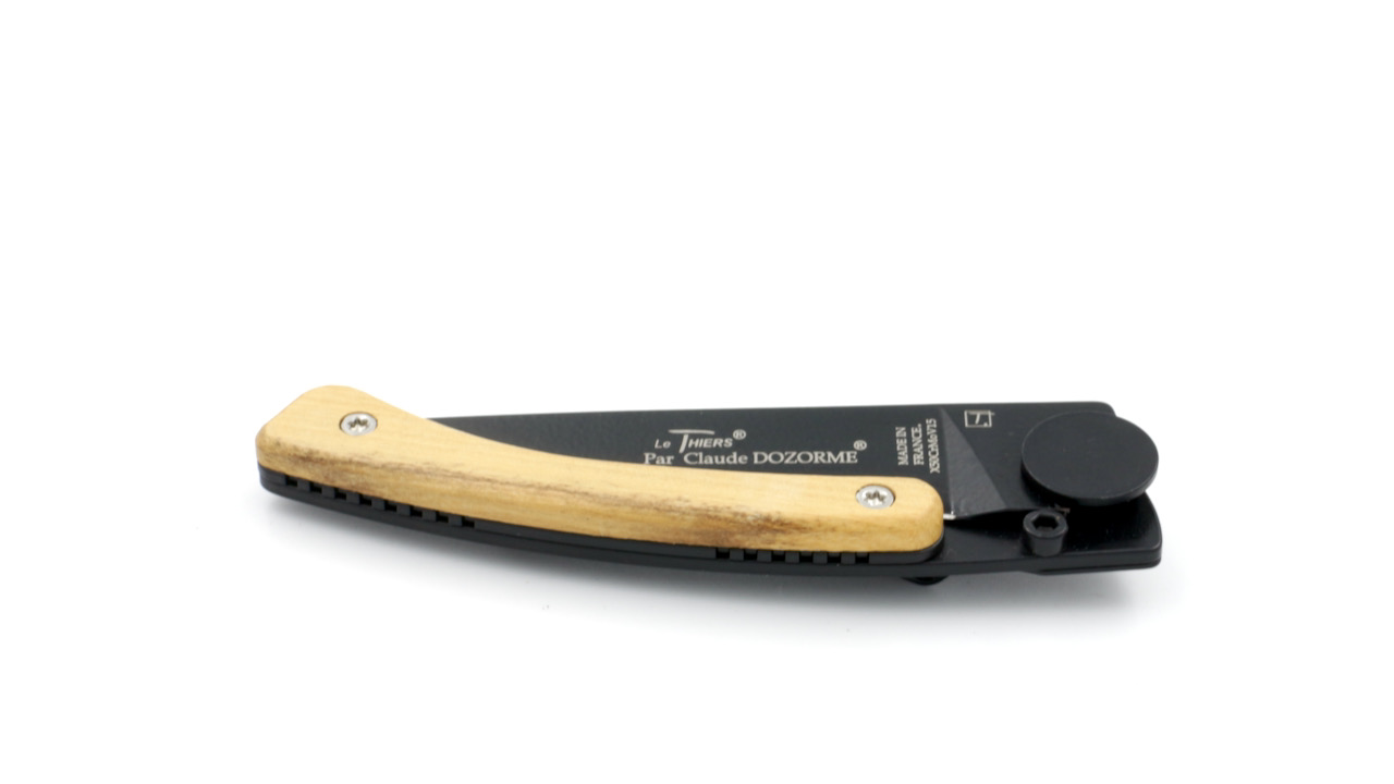 1-90-142-81N-E01-1 Claude DOZORME Thiers Liner Lock black blade boxwood