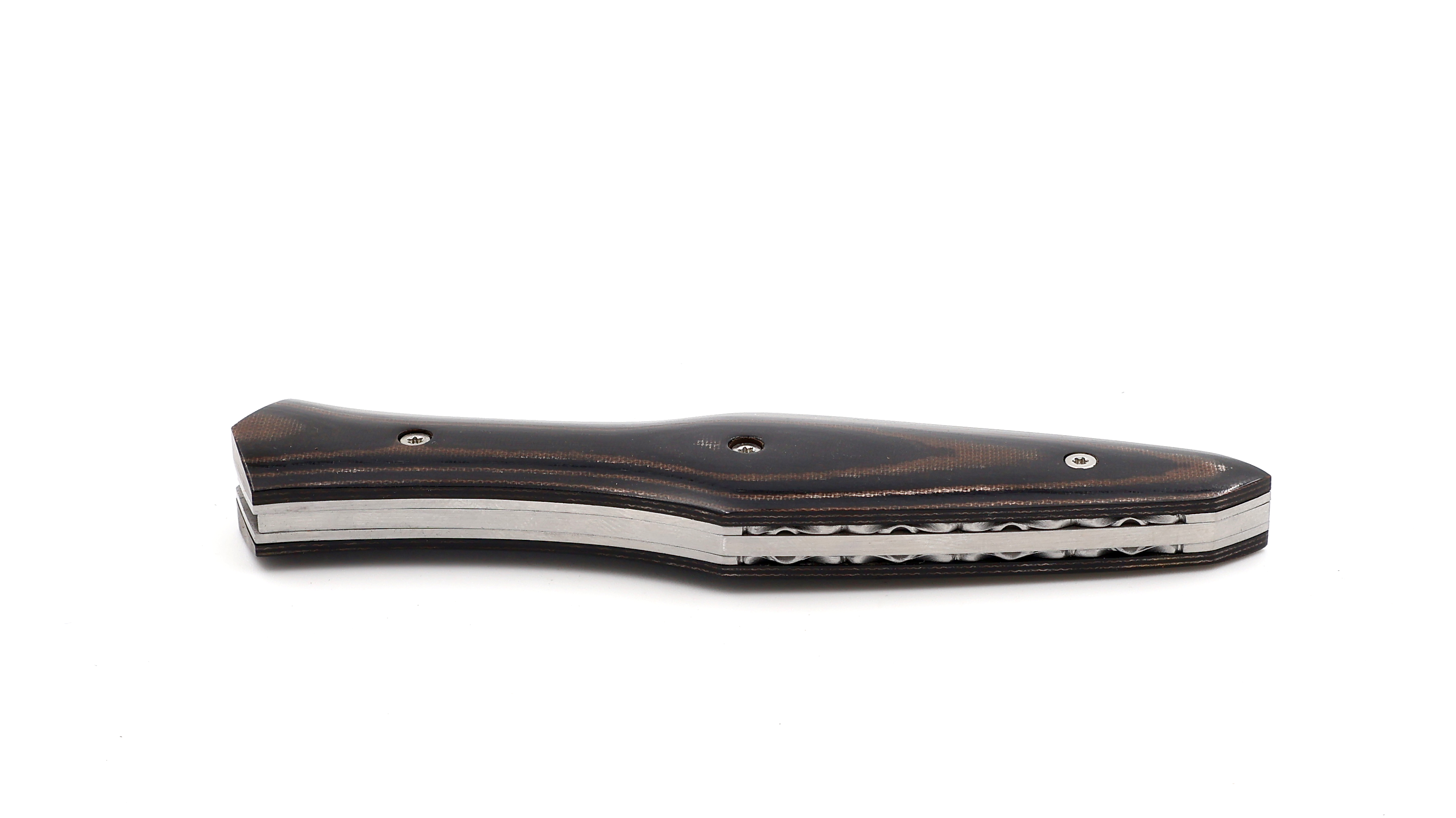 LARAUD Blades MagnaPinna Micarta stonewashed Klinge