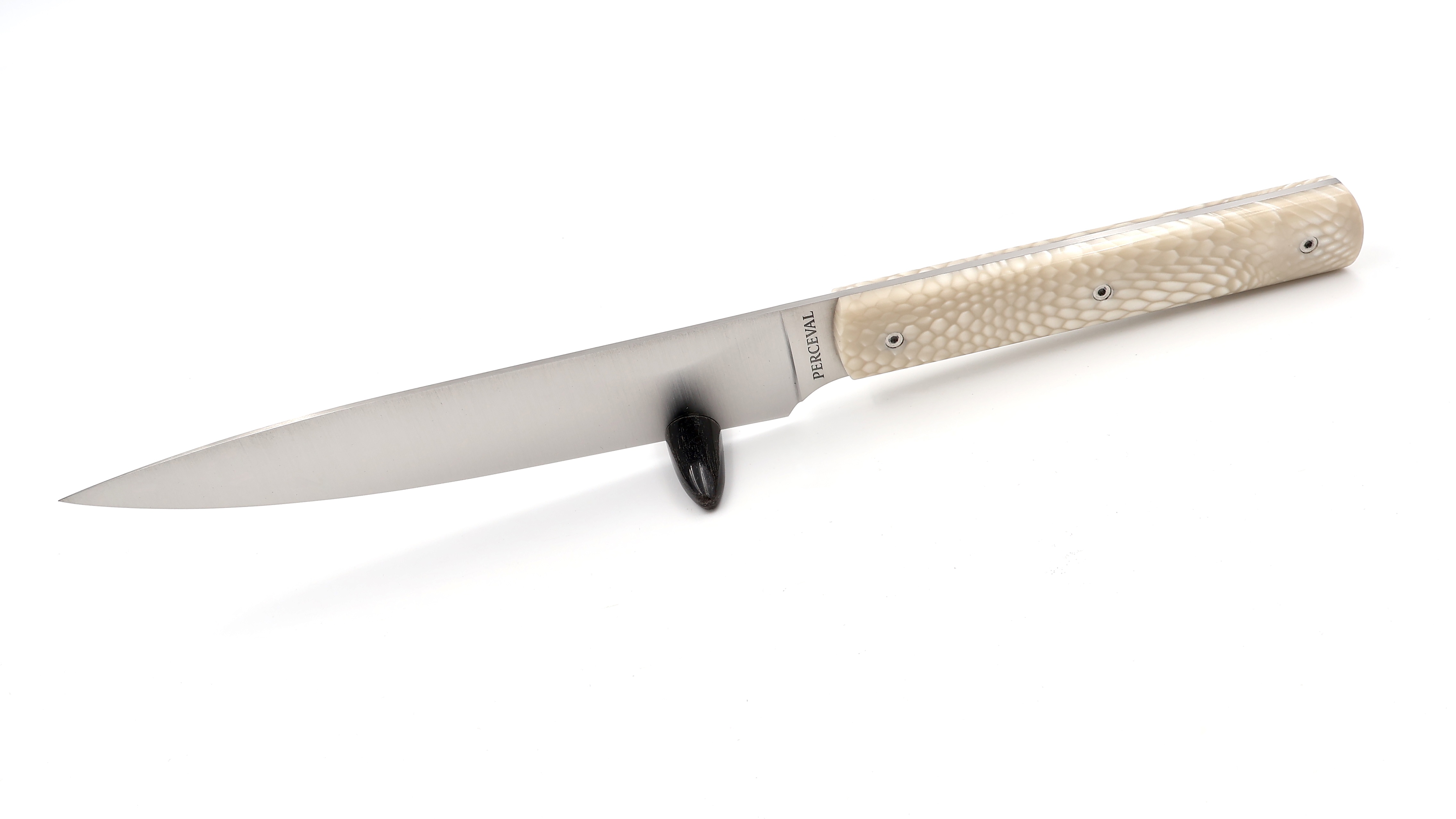 PERCEVAL 9.47 Tranchiermesser 20 JUMA® ivory snakeskin 