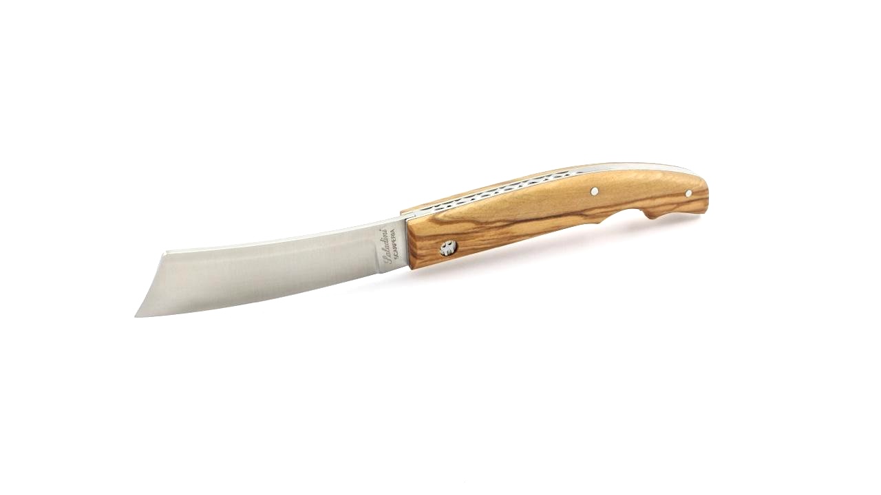 Saladini knife RASOLINO TAGLIASIGARI olive wood