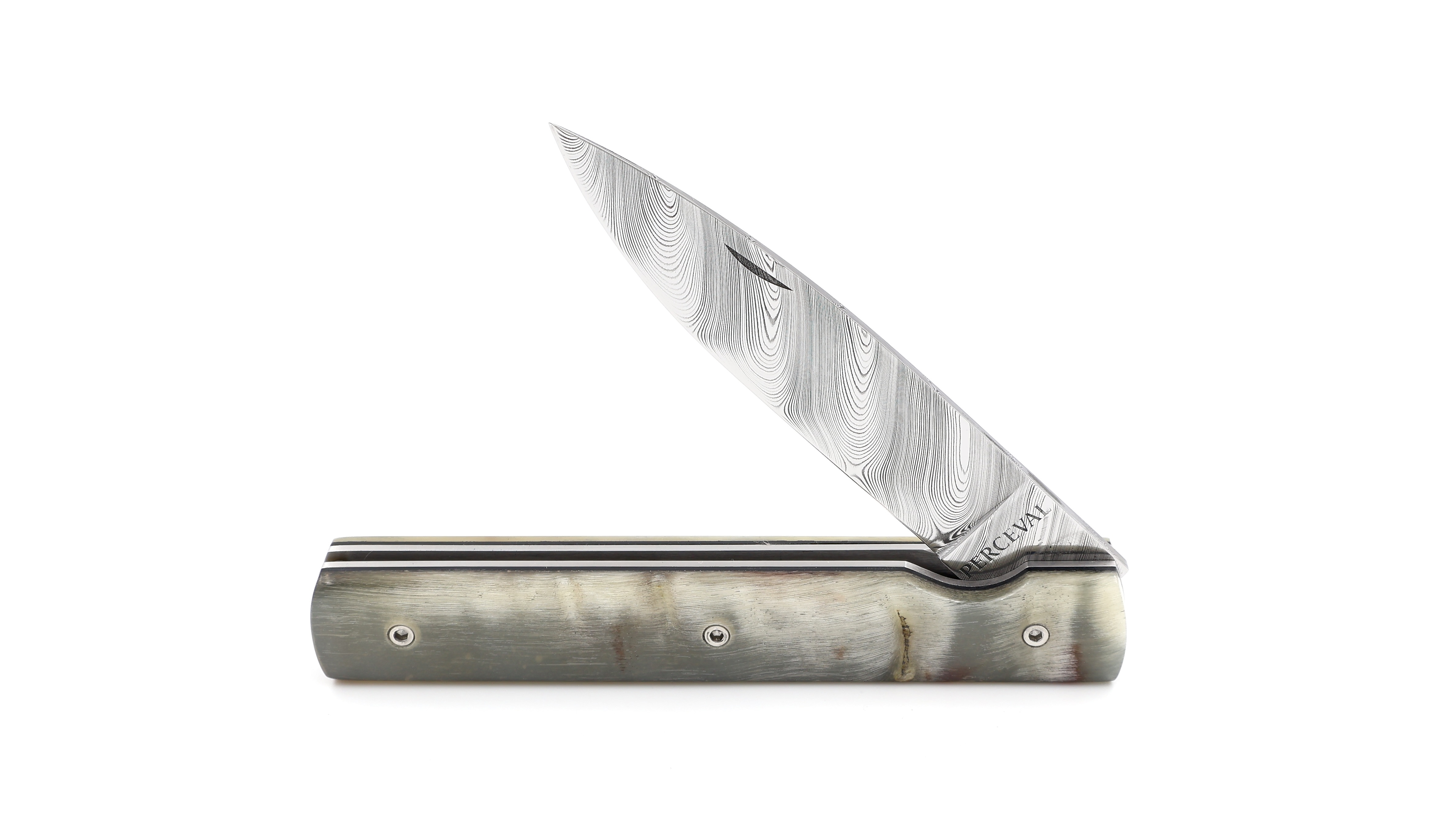 PERCEVAL Le Francais damascus ram horn