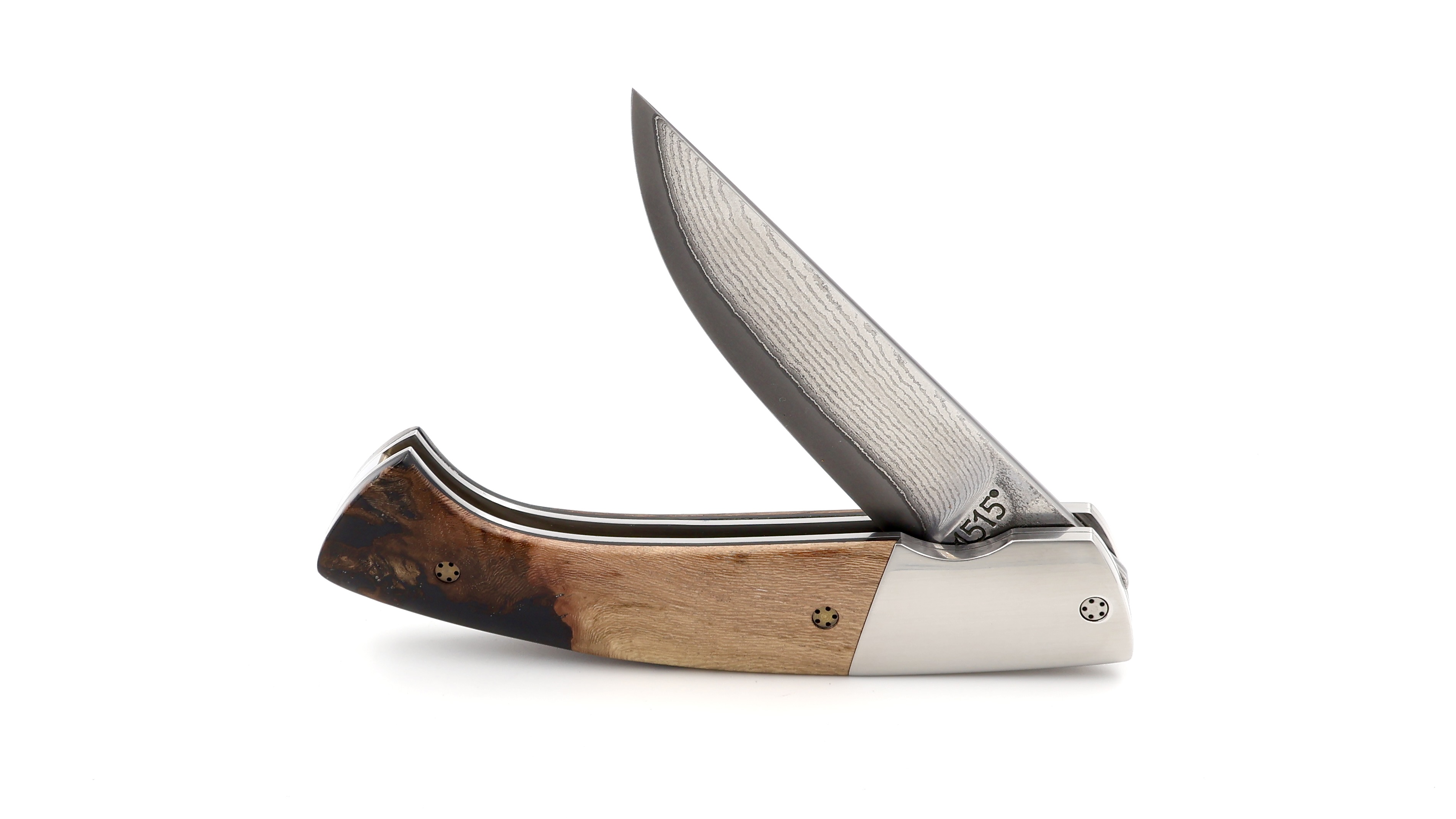 MANU LAPLACE 1515 Weinstock Suminagashi VG10 Damastklinge