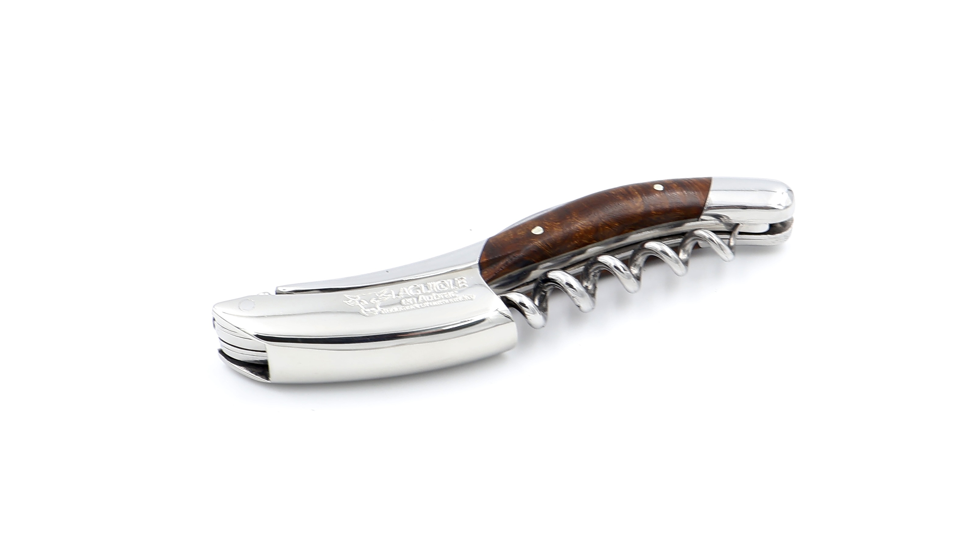 Laguiole en Aubrac Laguiole Sommelier knife ironwood shiny