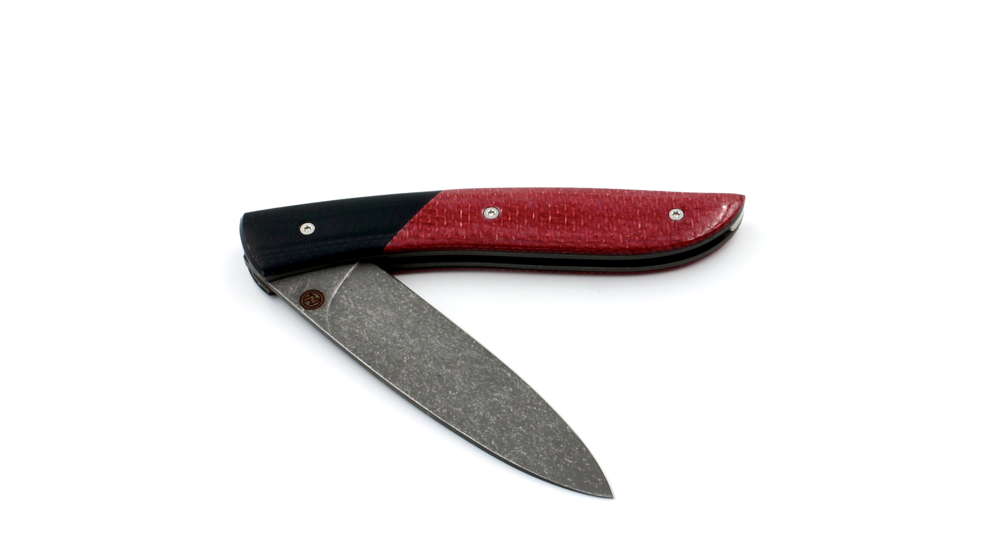 Tim Bernard NÉVÉ G10 und Mikarta stonewashed Klinge 