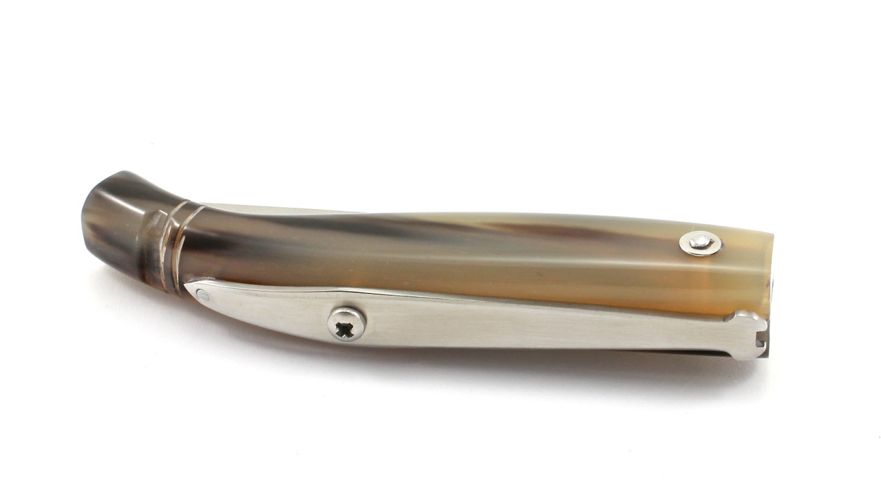 Pescatore-19-cm-2 Nino Nista Pescatore "Fischermesser" Hornspitze 15 - 21 cm