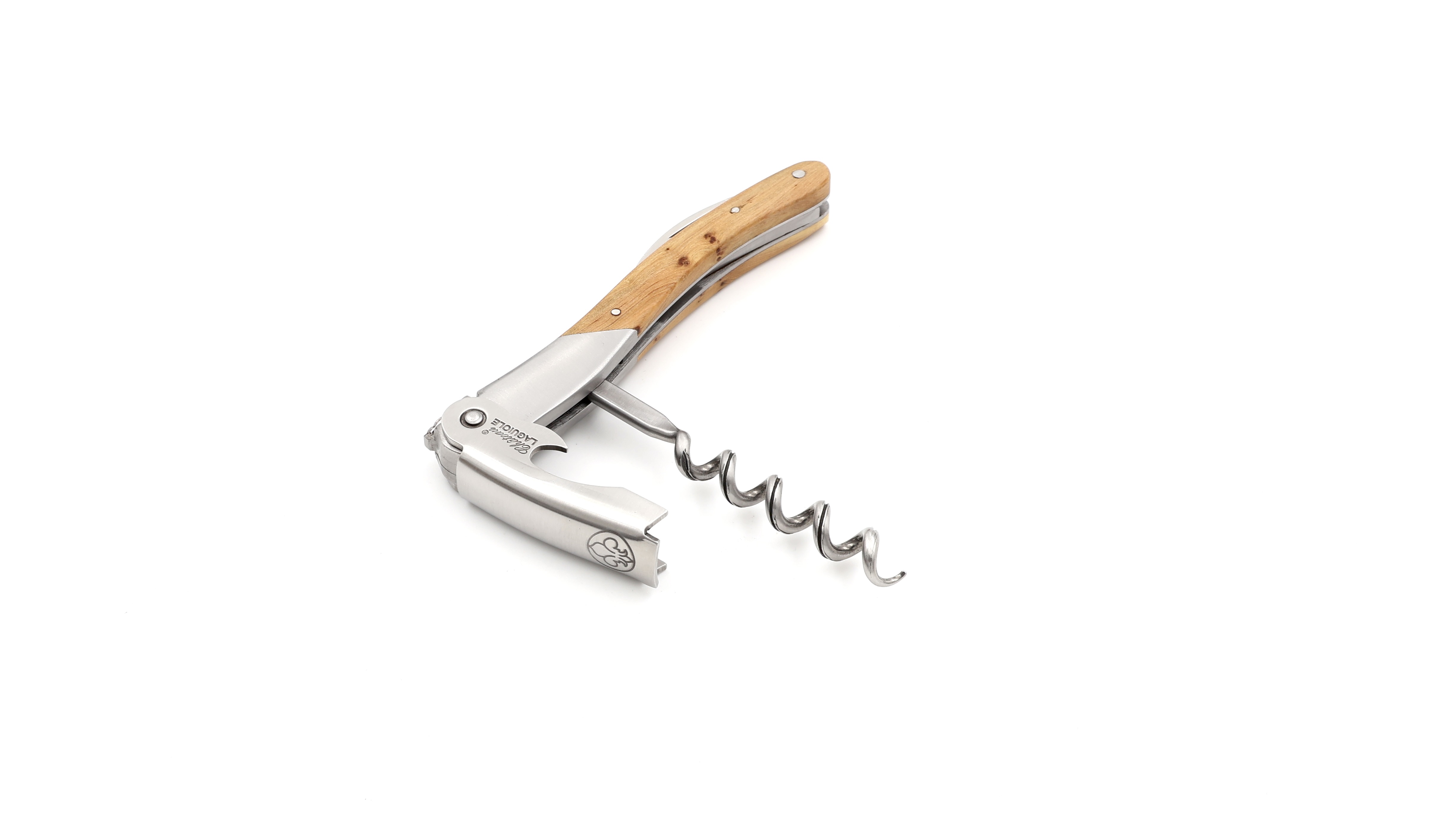 Château Laguiole wine opener GRAND CRU VERSAILLES juniper wood