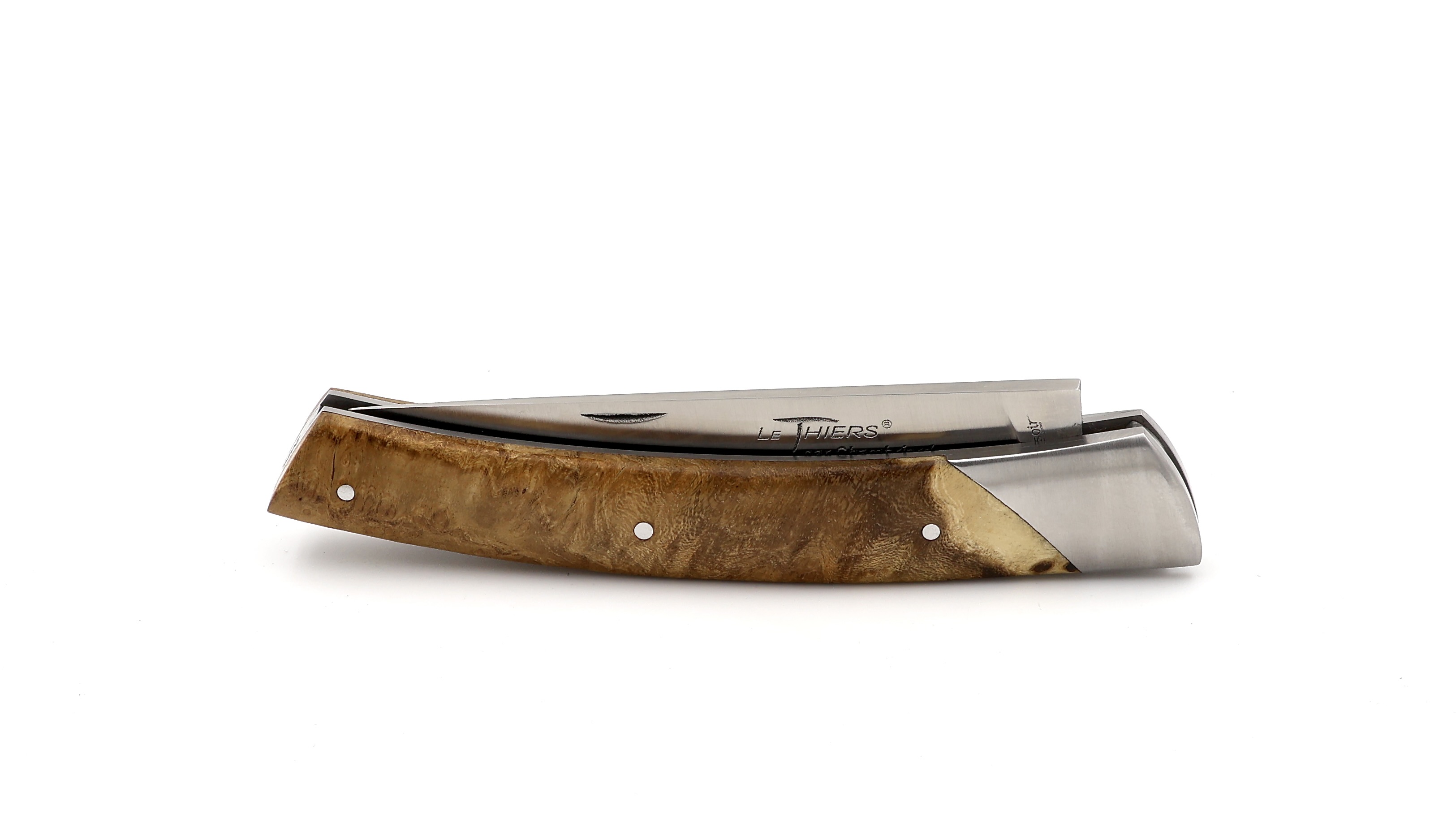 Chambriard Thiers knife COMPAGNON amboina burl