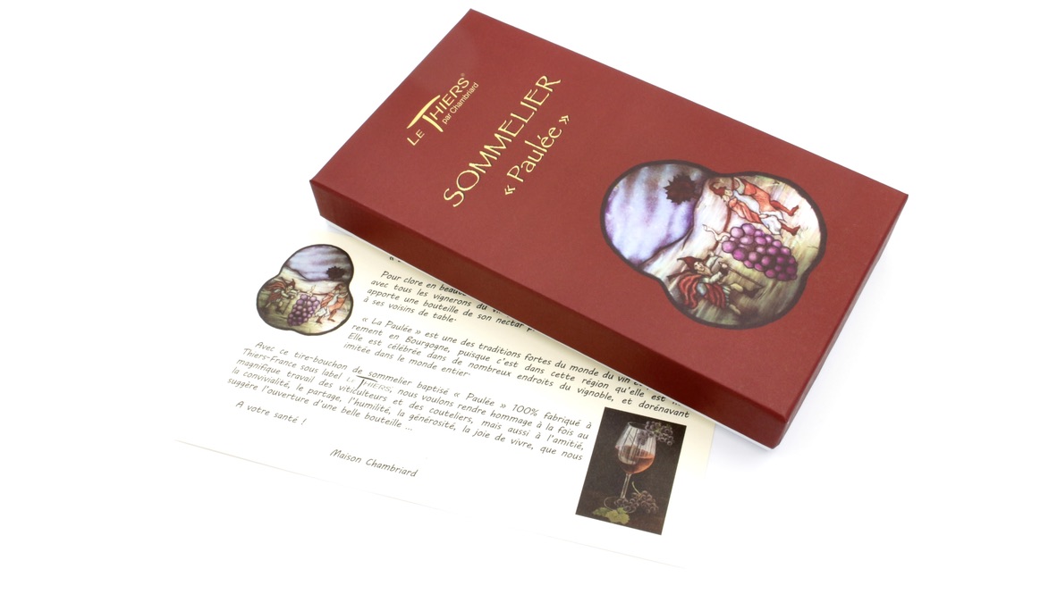 7E29789D-0114-4942-8F38-145CFF8171D9_1_105_c Chambriard La Paulée Thiers Sommeliermesser Fasseiche Rotweinfässer