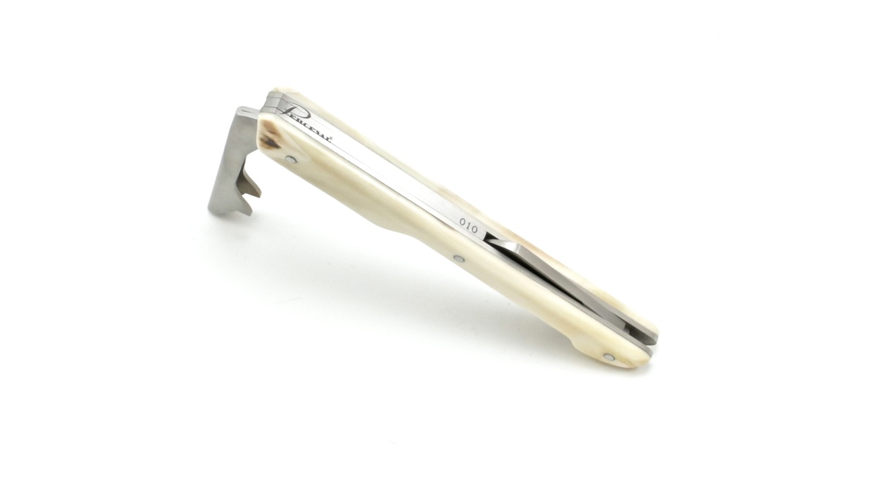 IMG_3084 PERCEVAL PRESTIGE Sommeliermesser Wüstenwarzenschweinelfenbein N°010