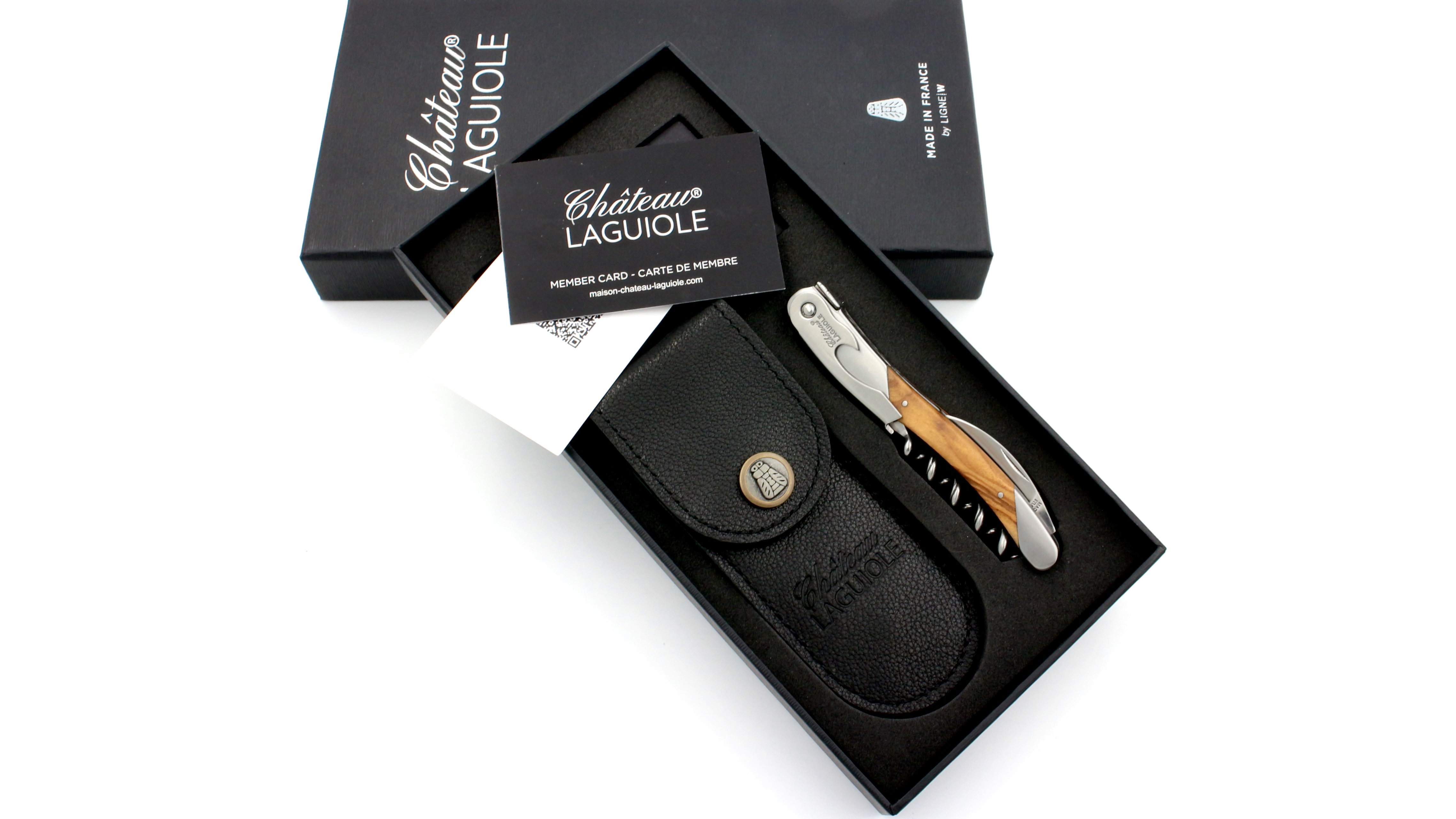 Château Laguiole GRAND CRU Sommeliermesser Olive Château Laguiole GRAND CRU Sommeliermesser Olive