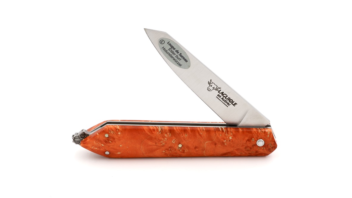 Laguiole en Aubrac BEE BACK unique piece elder burl