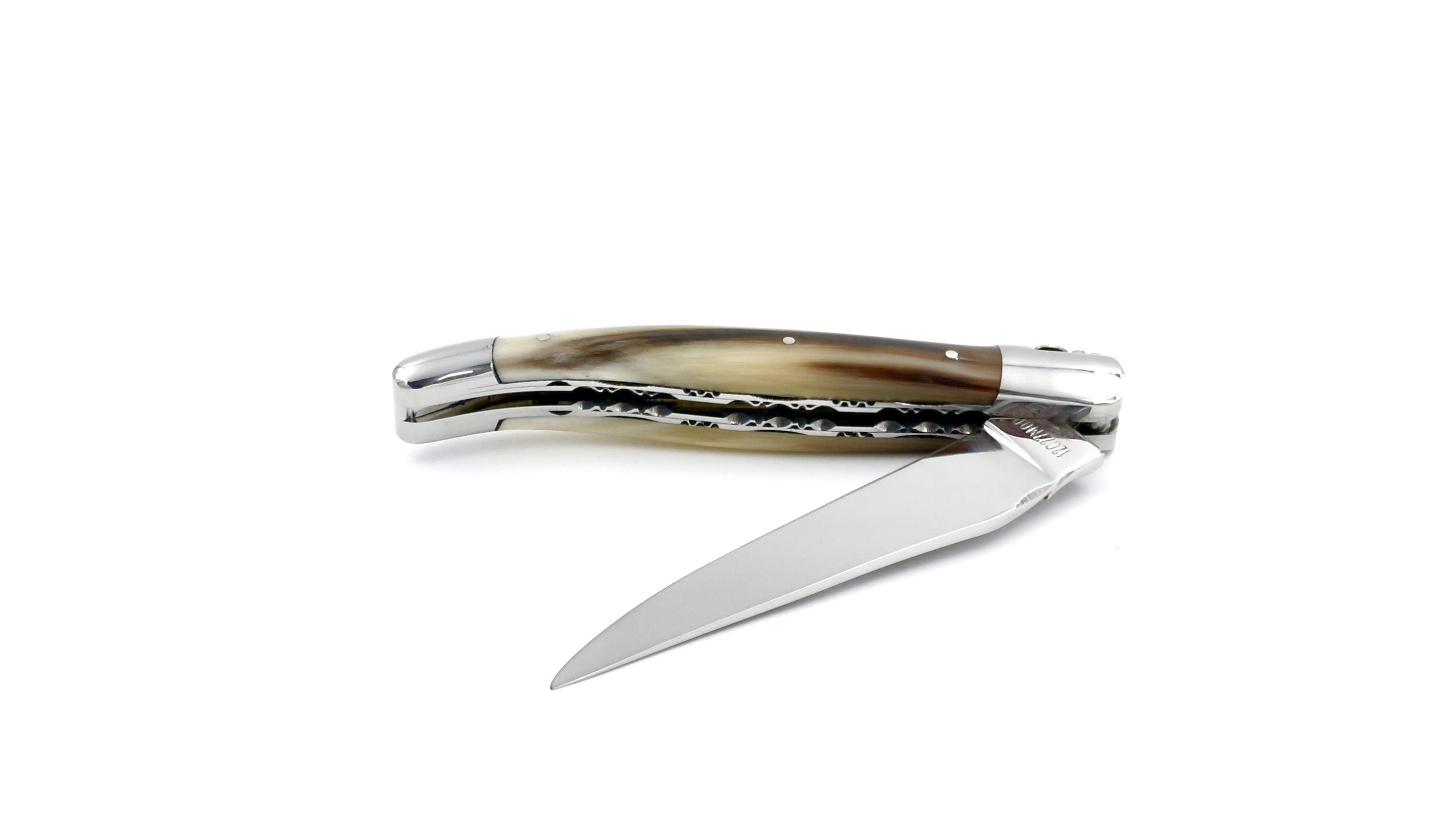 Laguiole en Aubrac Hornspitze Doppelplatine 12 cm