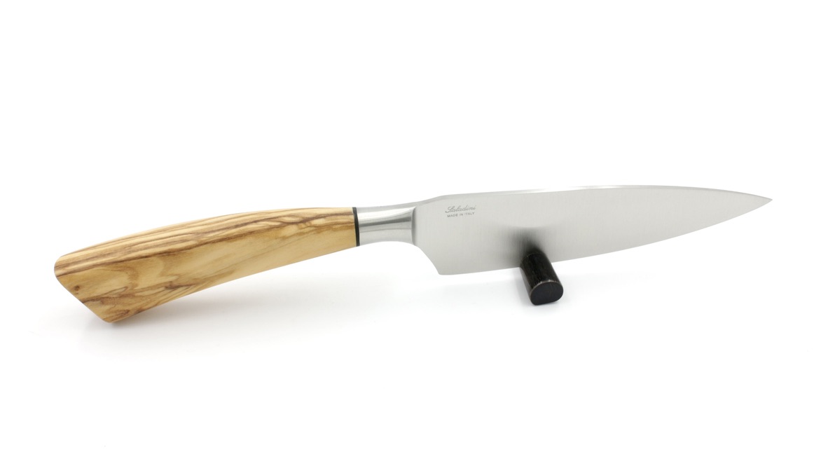 Saladini small chef knife olive wood 30 cm