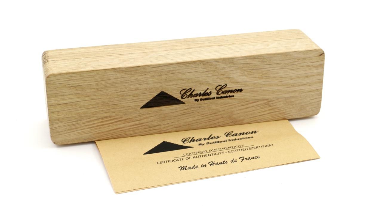 Charles Canon knife 12 cm oak