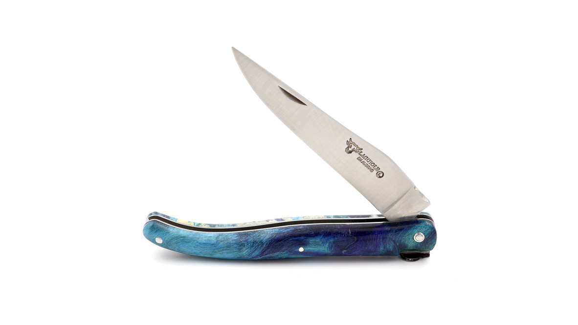 Laguiole en Aubrac Laguiole UNIQUE PIECE elder burl 12 cm