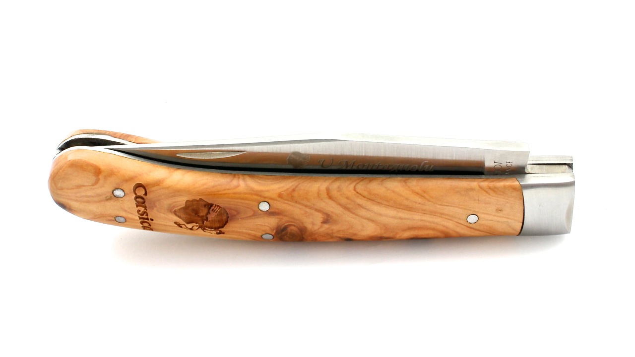 Sabot-Montagnolu-GEI AU SABOT U MONTAGNOLU korsisches Hirtenmesser Wacholder