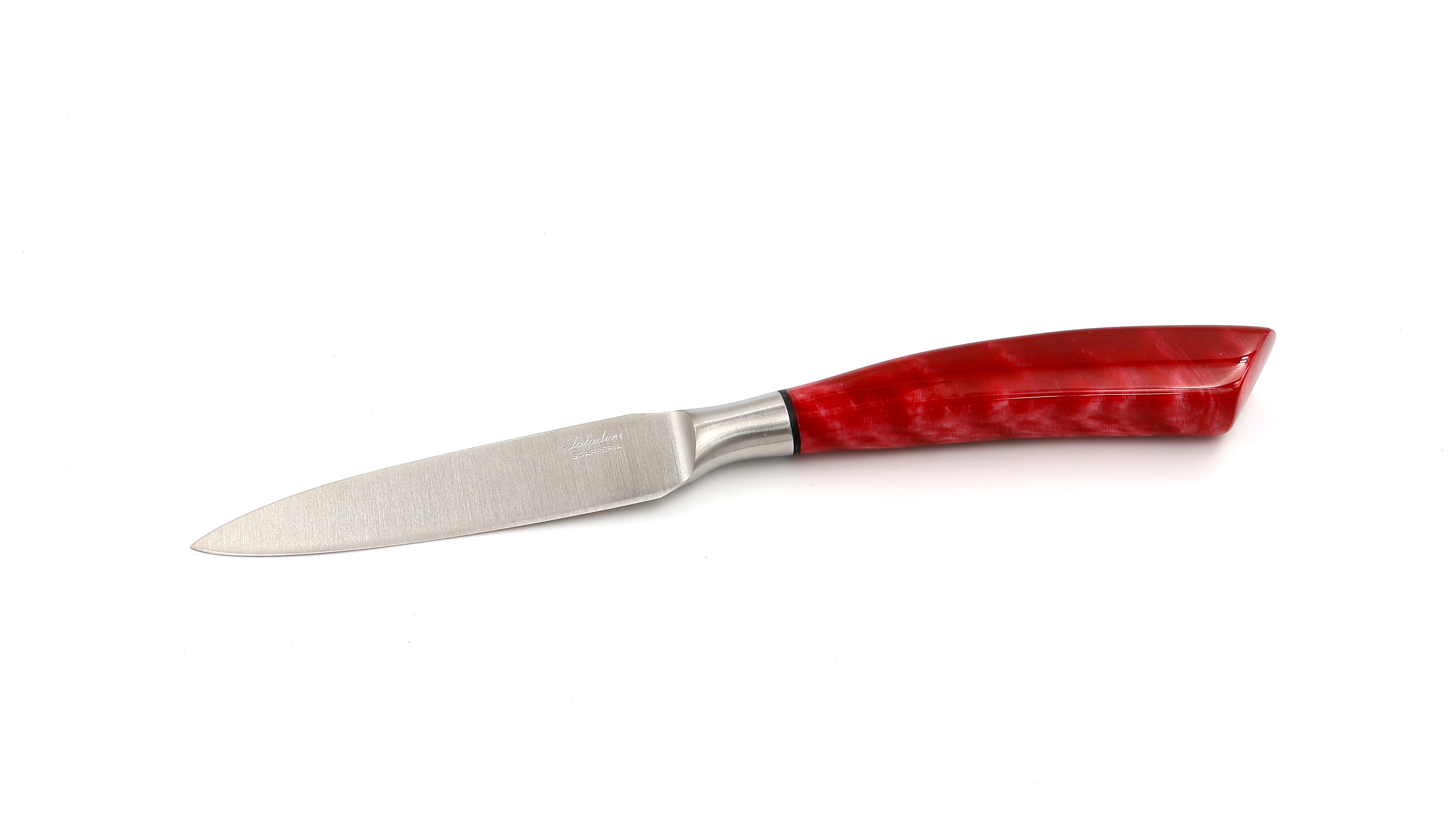 Saladini Office Messer Resin rot 10 cm