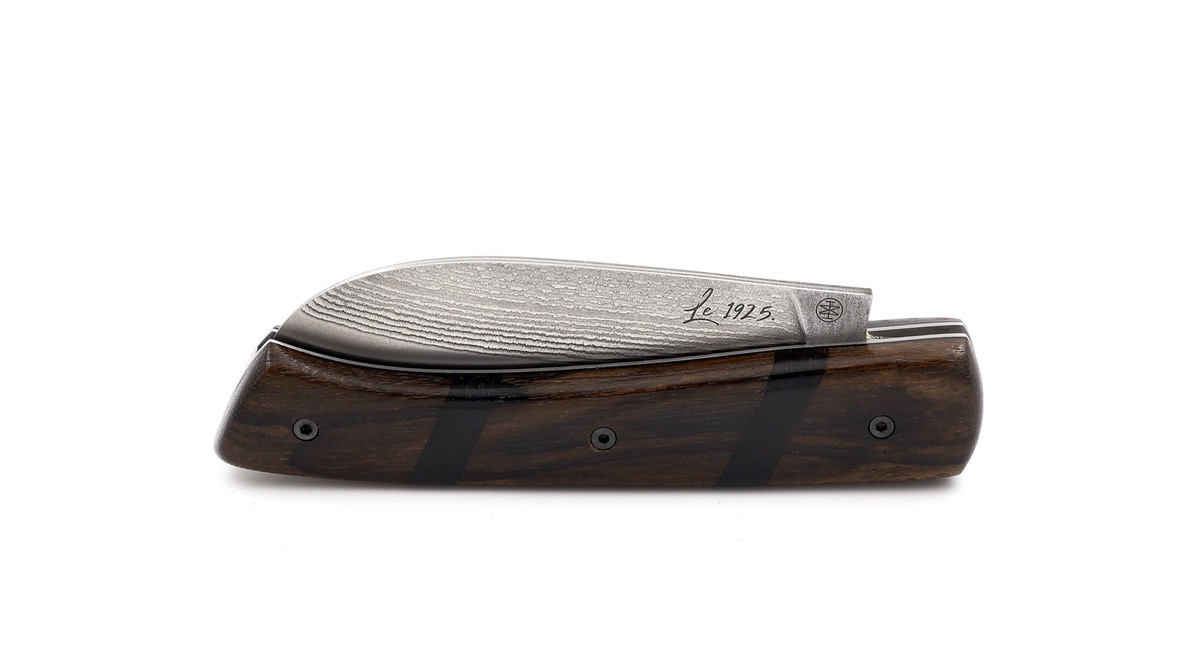 Marie Taillardat Le 1925 BB Suminagashi VG-10 Damascus weng & ebony 