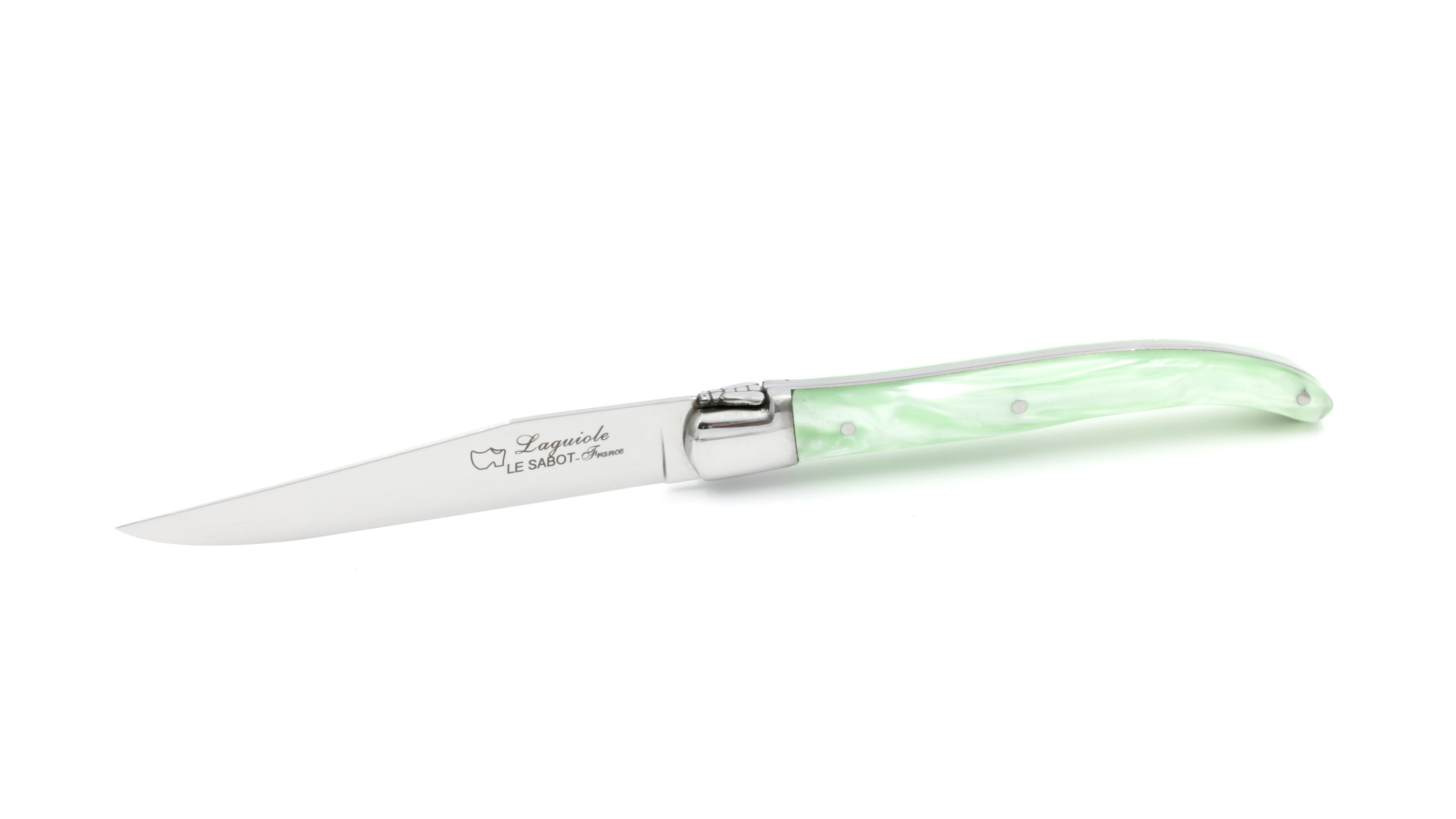 AU SABOT Laguiole Steakmesser Harmony mint