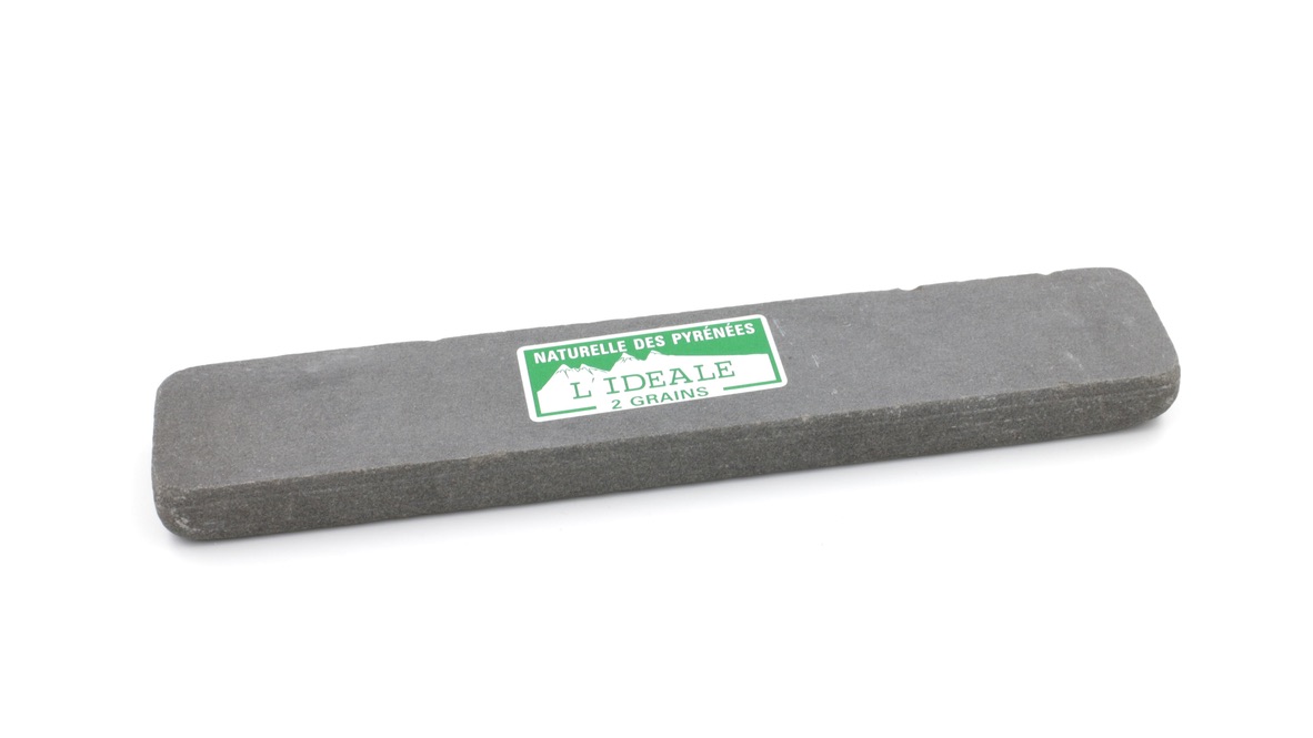 FD25D9BD-AAFD-4CA5-996D-732CA358EFB4_1_105_c Pierre à Aigusier des Pyrenées Schleifstein zwei Körnungen 200 x 35 mm