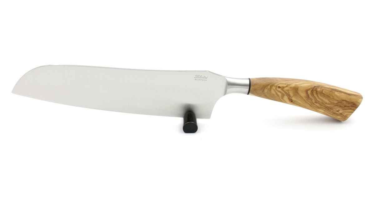 Saladini Santoku Messer Olive 21 cm