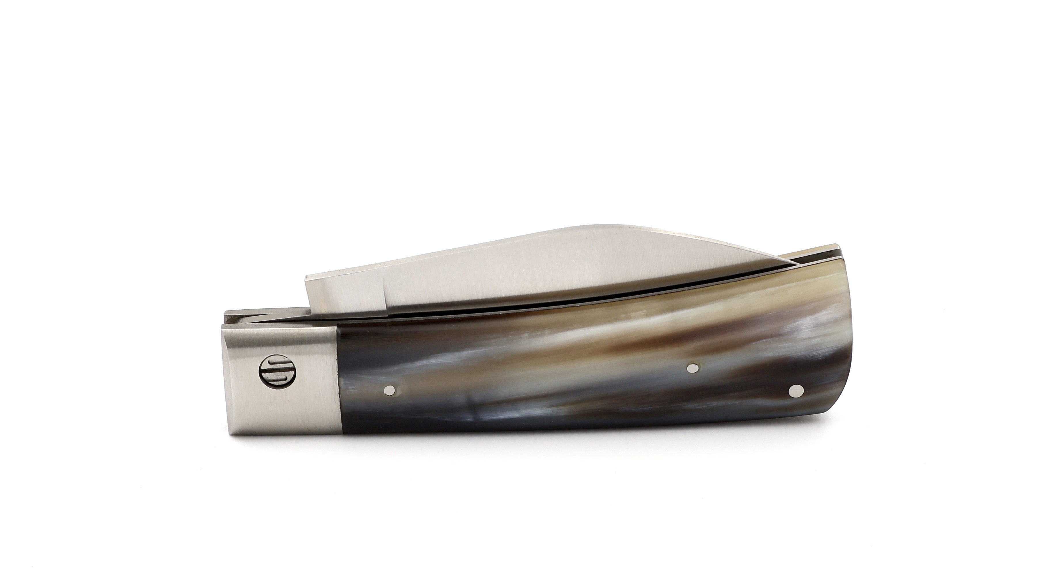 Saladini knife MUGELLANO oxhorn mat