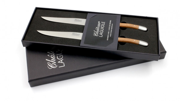 Château Laguiole Laguiole Steakmesser Bruyère Set 2-tlg. 