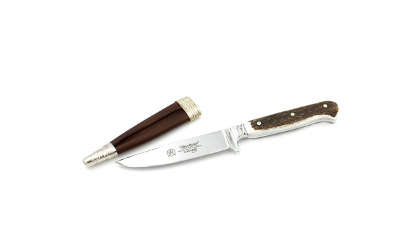 Hartkopf hunting knife stag horn 10 cm